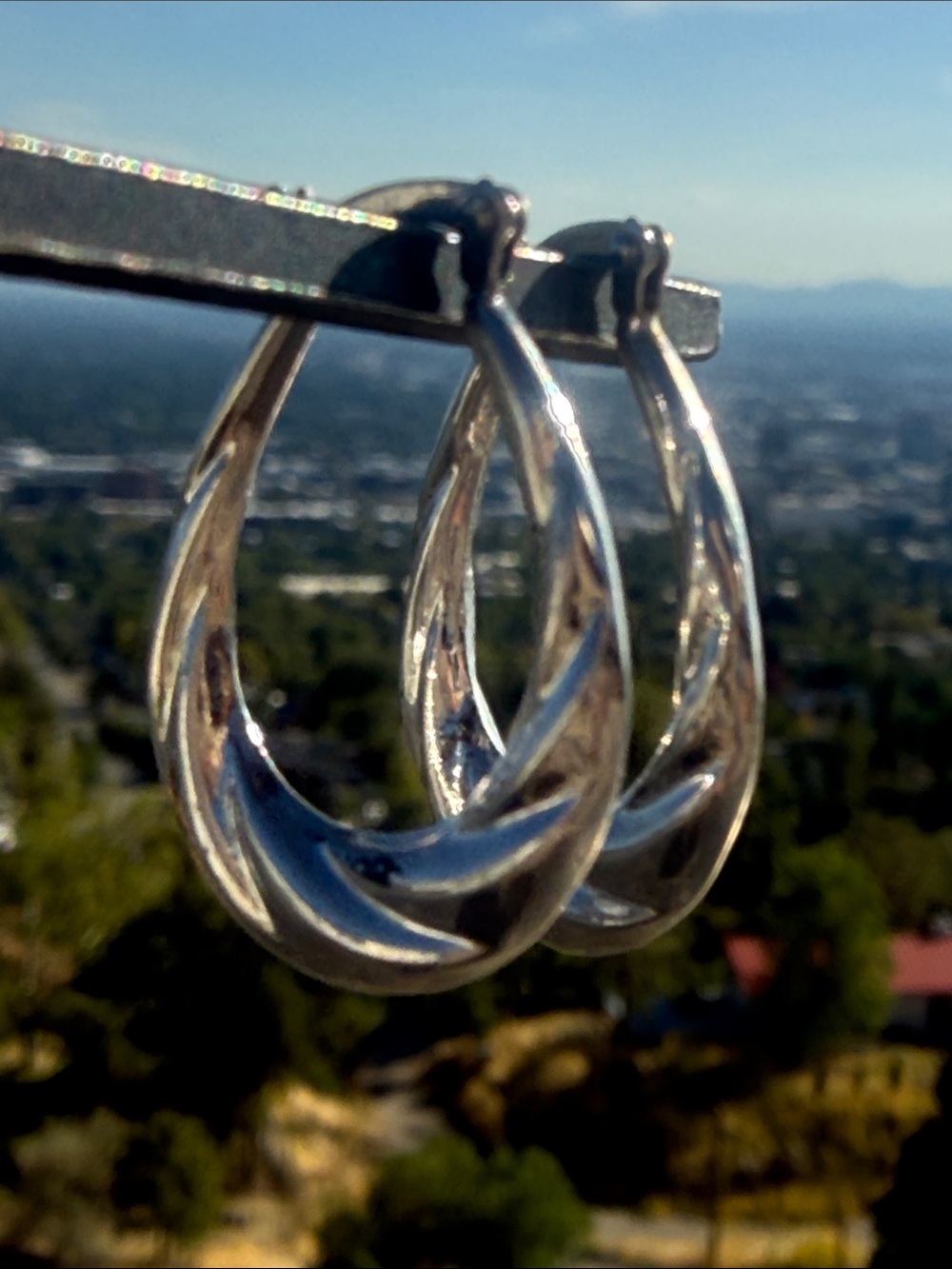 Sterling Silver earrings. New with tags from Sundance.